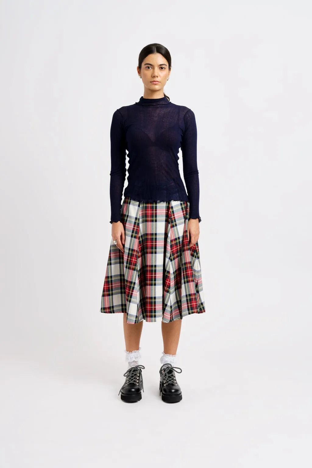 Jane Longsleeve Turtleneck Navy Blue sold by Eliza Faulkner product image thumbnail 2