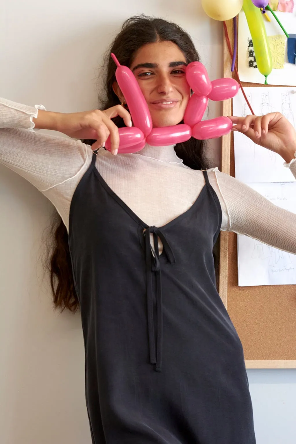 Drew Slip Dress Black sold by Eliza Faulkner product image thumbnail 2