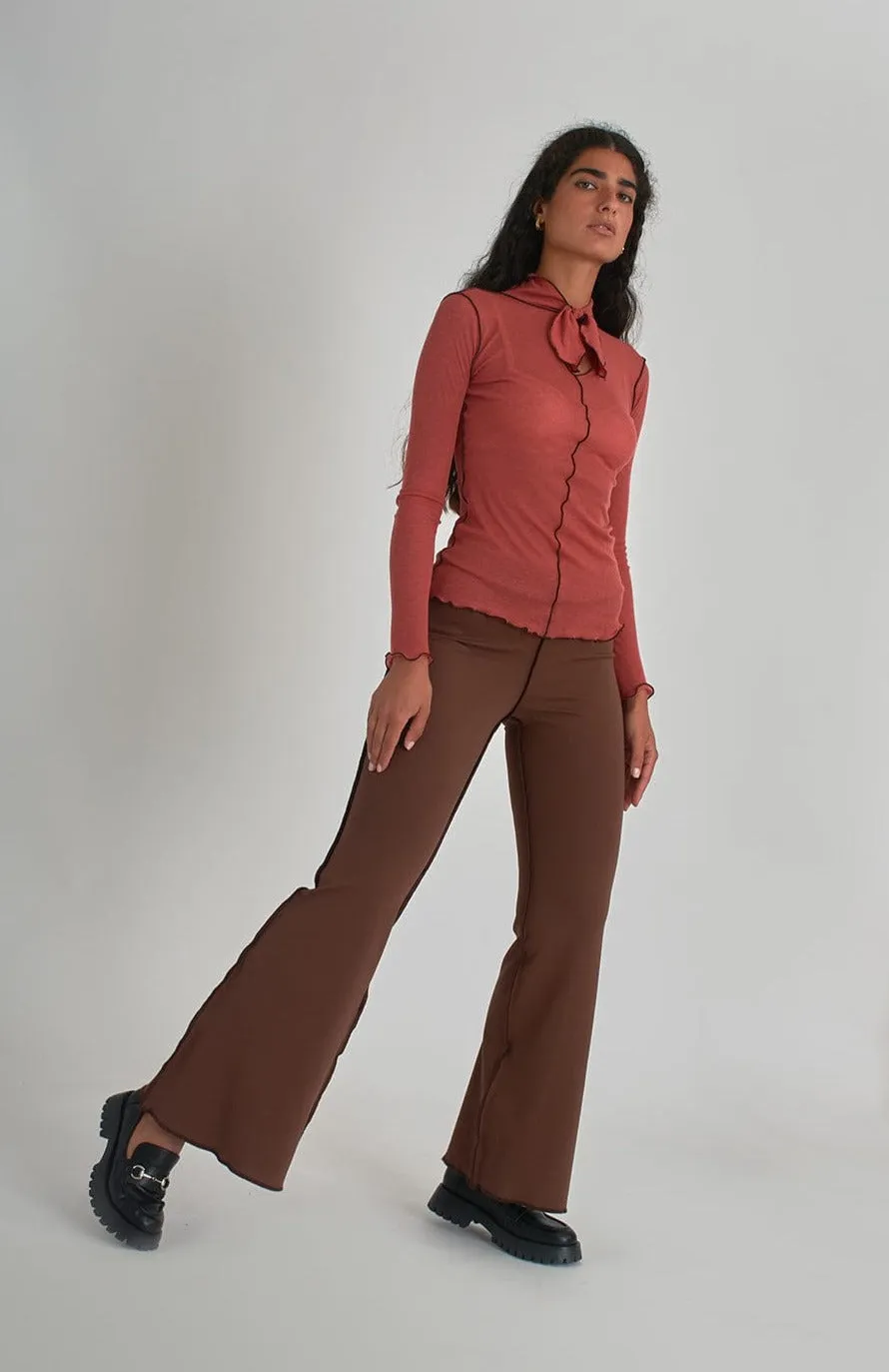 Jojo Pants Brown sold by Eliza Faulkner product image thumbnail 5