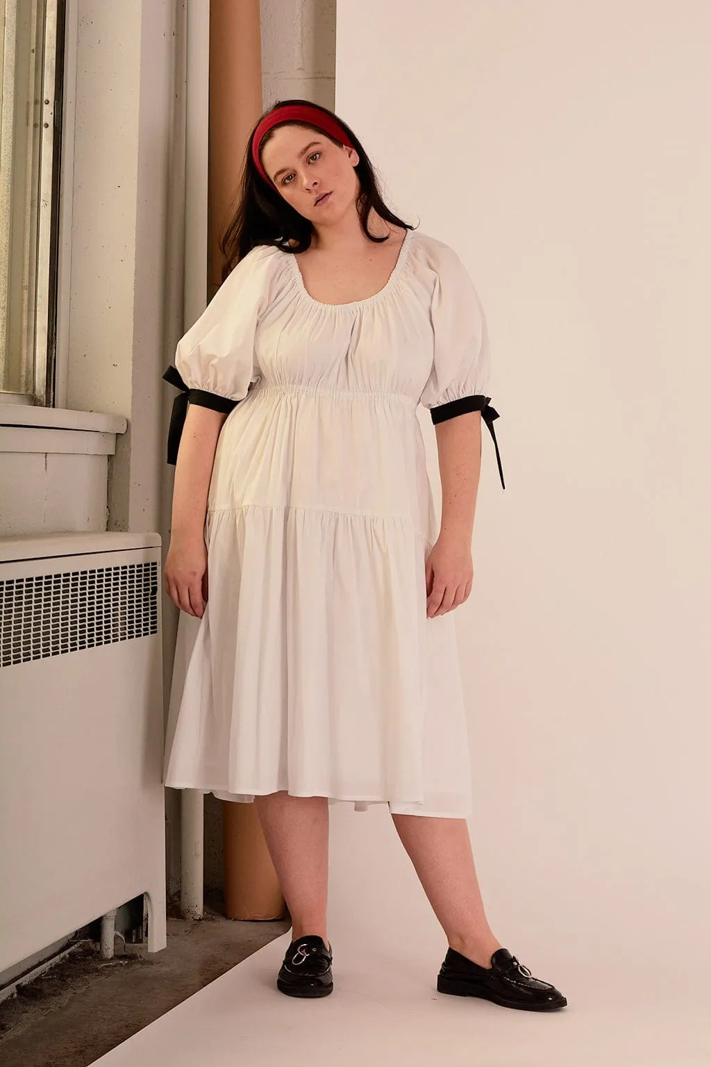Jolen Dress Black & White sold by Eliza Faulkner product image thumbnail 4