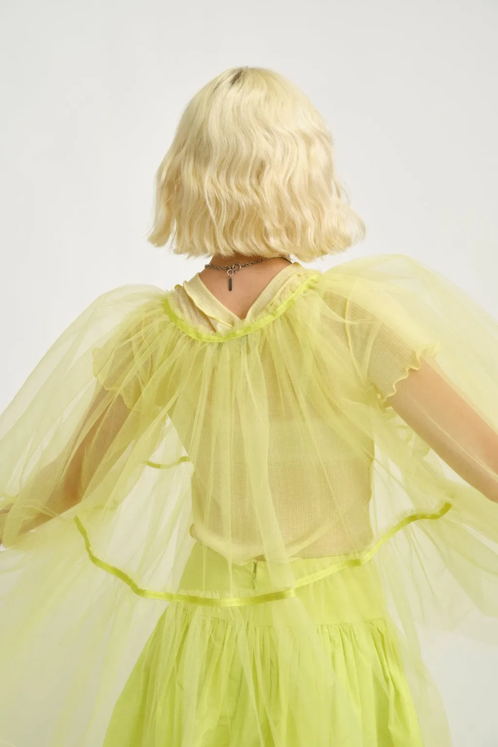 Ariel Dress Yellow Tulle sold by Eliza Faulkner product image thumbnail 3