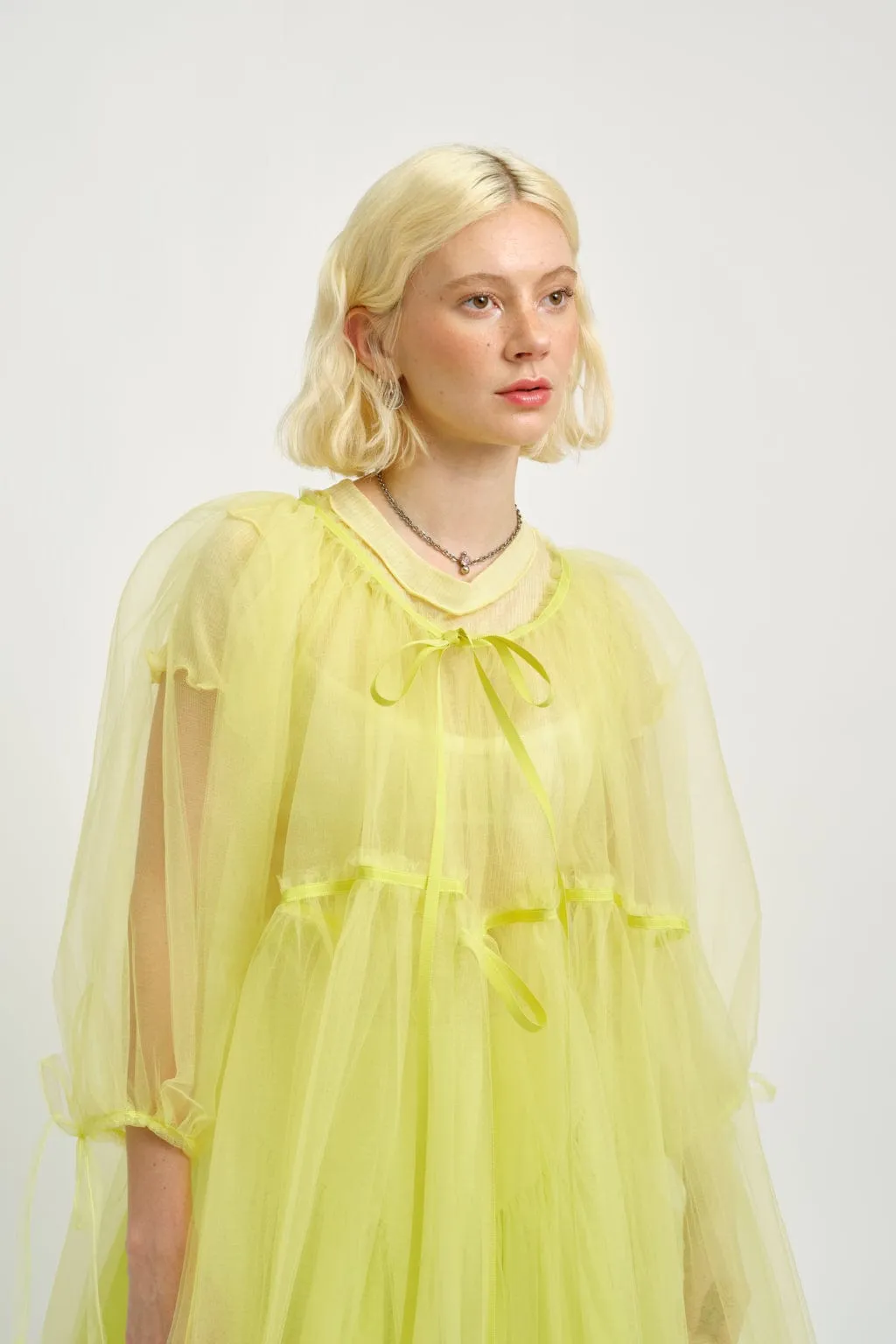Ariel Dress Yellow Tulle sold by Eliza Faulkner product image thumbnail 2
