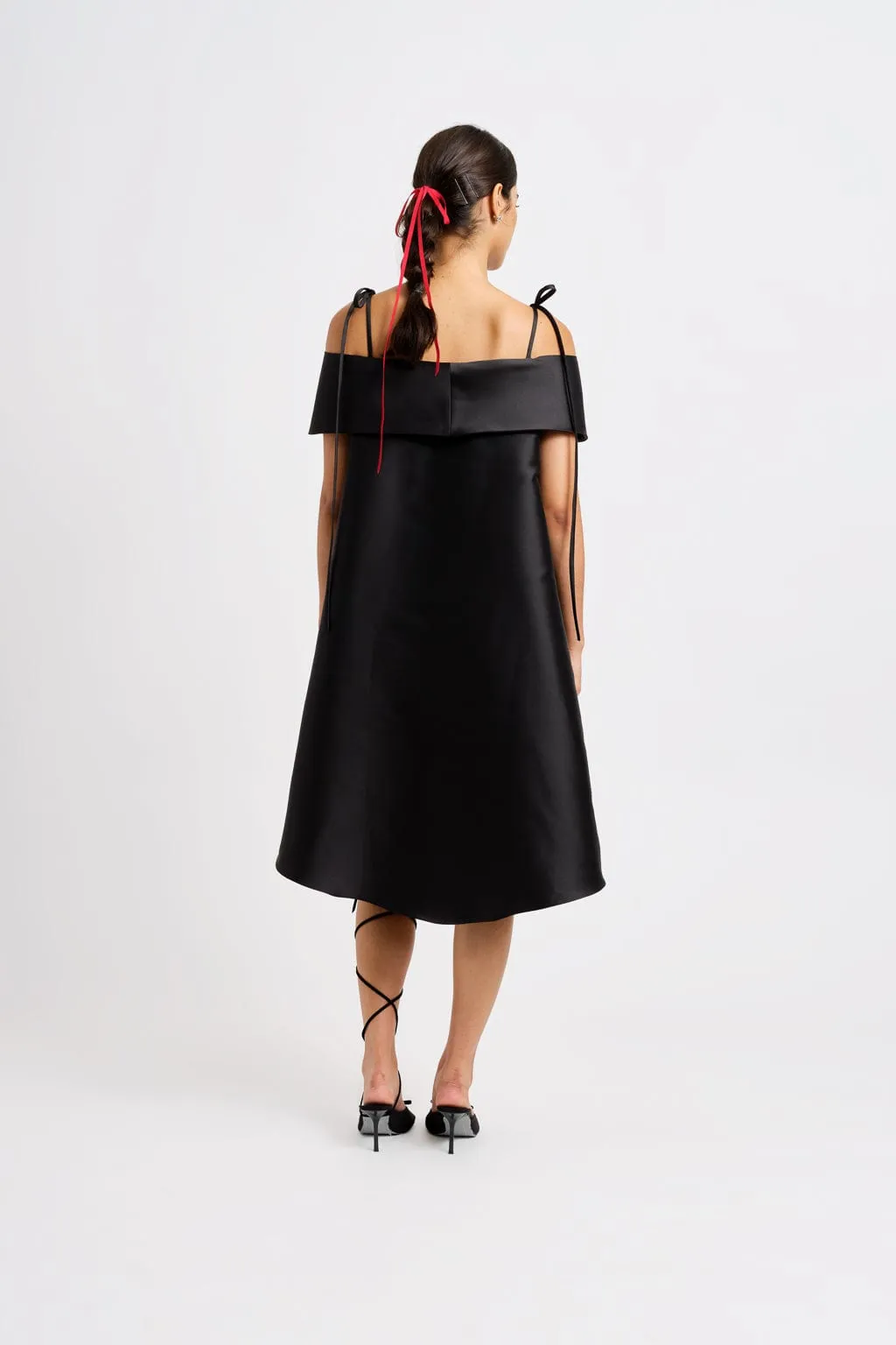 Cora Trapeze Dress Black sold by Eliza Faulkner product image thumbnail 4