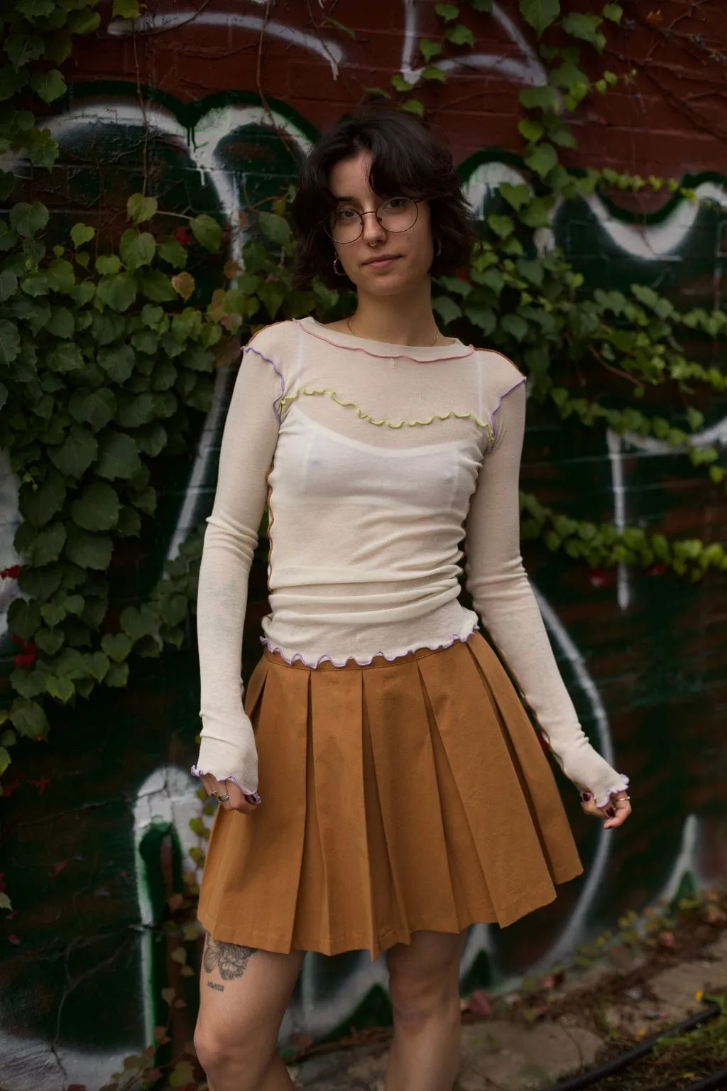 Delia Top White sold by Eliza Faulkner