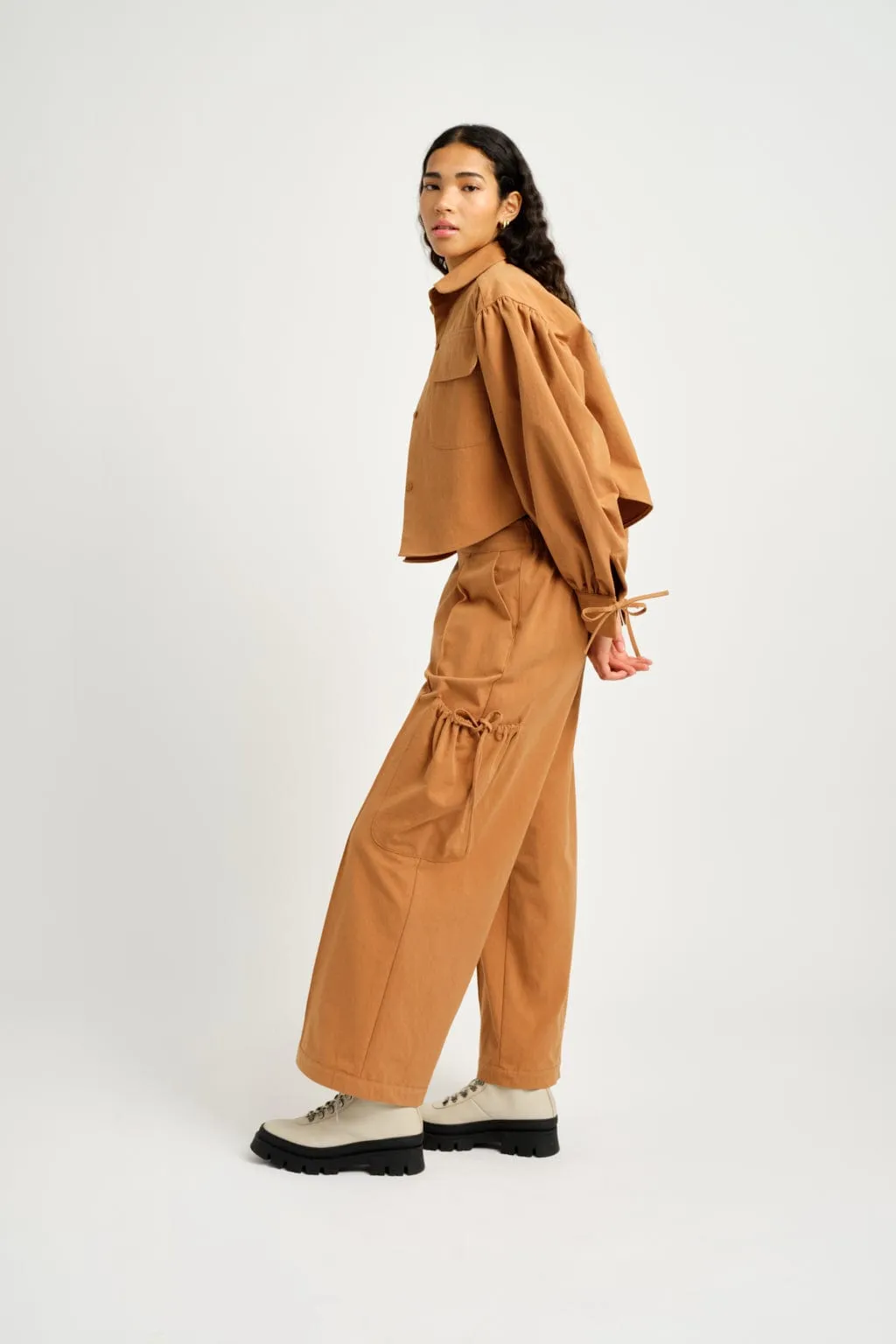 Brodie Pant Camel sold by Eliza Faulkner