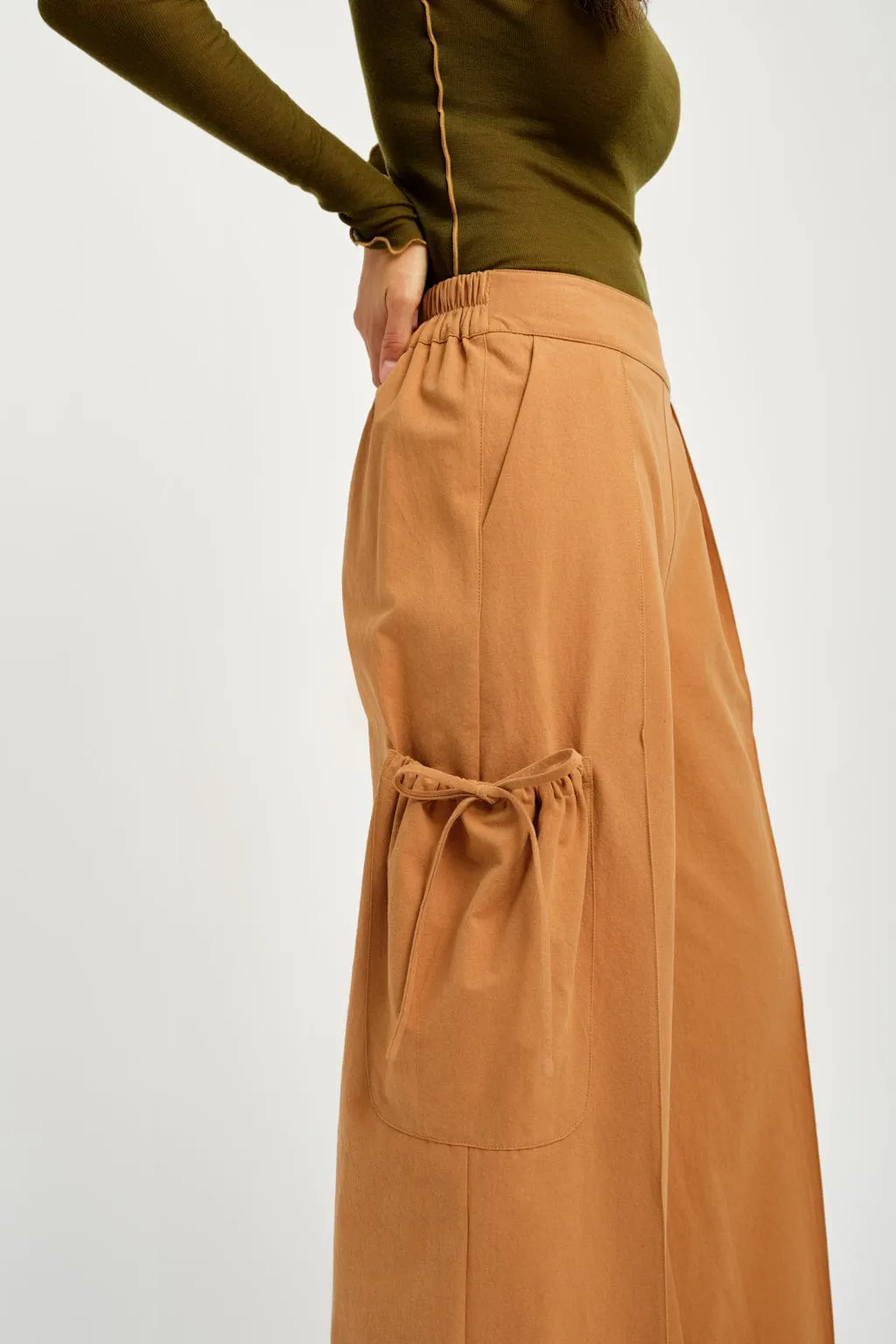Brodie Pant Camel sold by Eliza Faulkner product image thumbnail 3