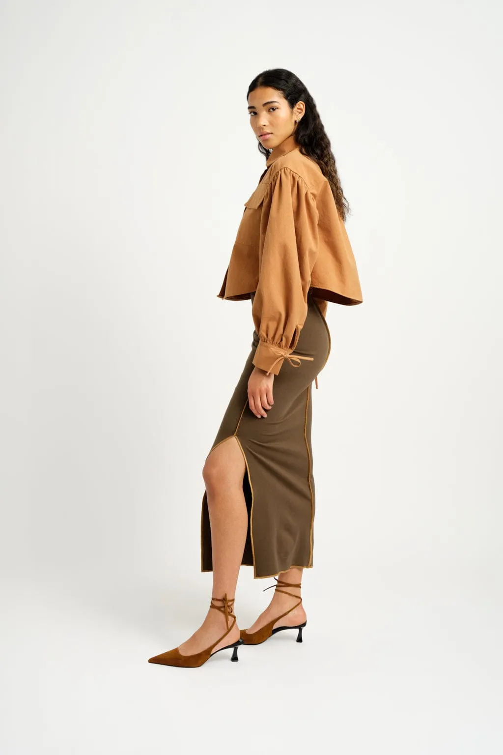 Charlie Jacket Camel sold by Eliza Faulkner product image thumbnail 4