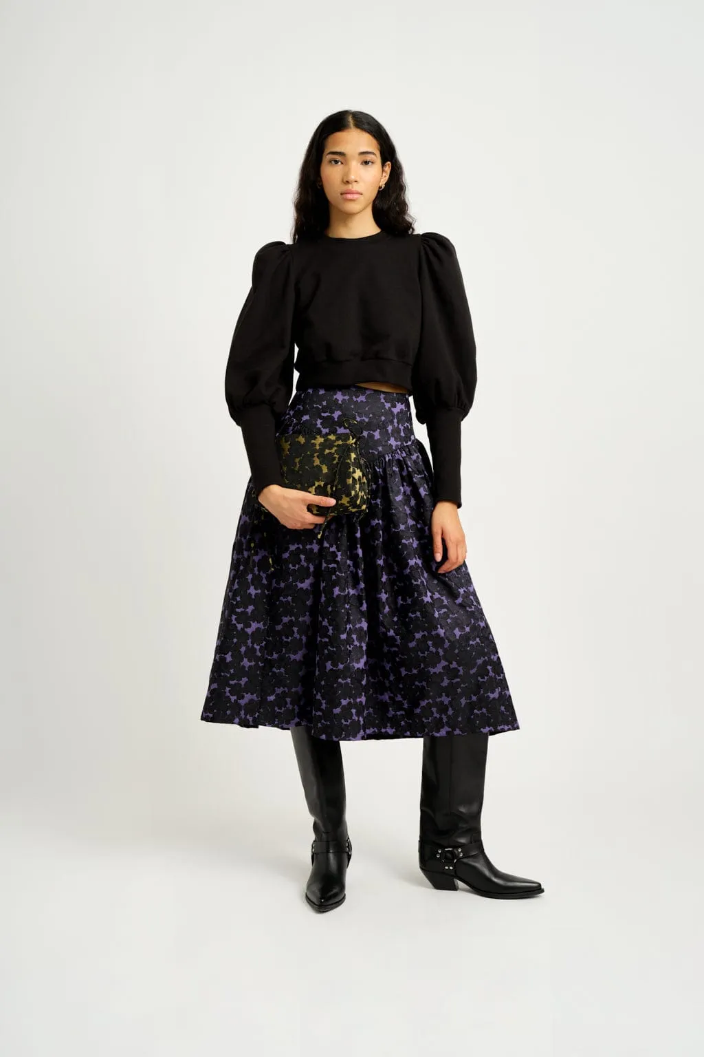 Lana Fleece Sweater Black sold by Eliza Faulkner product image thumbnail 2