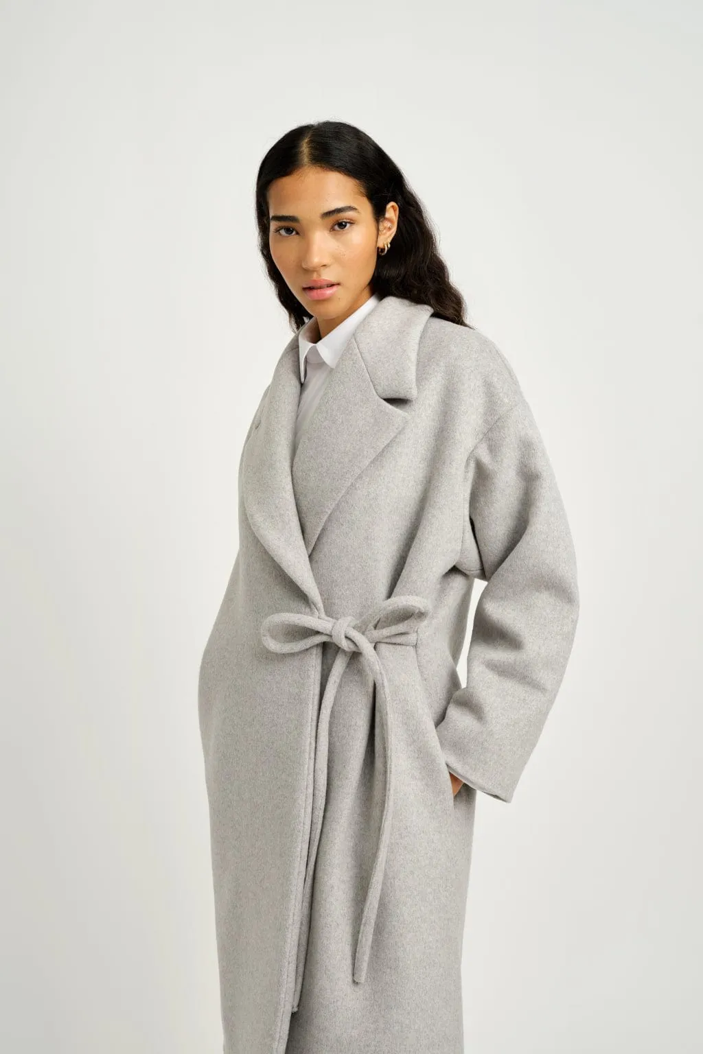 Morgan Coat Grey sold by Eliza Faulkner product image thumbnail 2