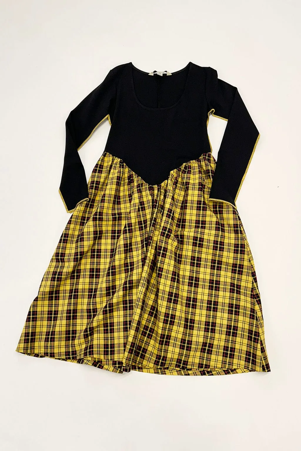 Eliza Faulkner x Free People Joan Dress Yellow Plaid sold by Eliza Faulkner