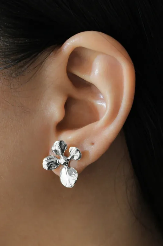 ORAC Virgo Buds Studs Silver made by Eliza Faulkner