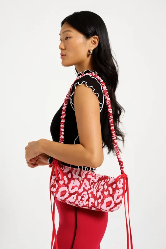 Sample Leopard Shoulder Bag made by Eliza Faulkner