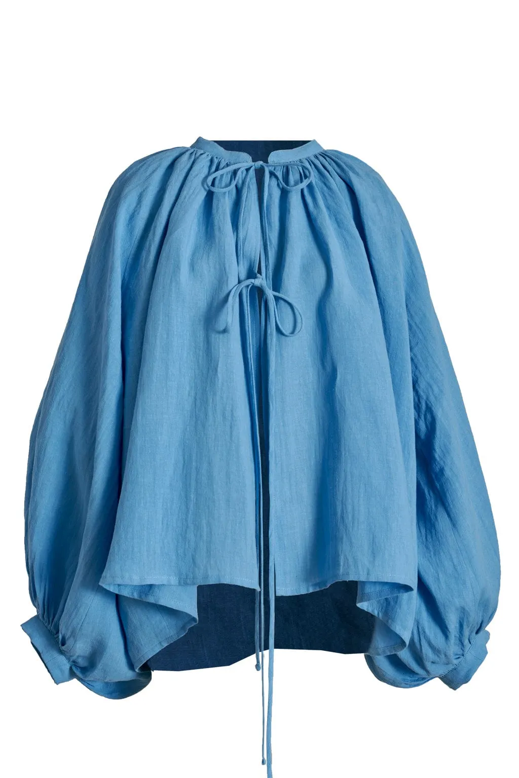 Sample Malow Shirt Blue Linen sold by Eliza Faulkner product image thumbnail 2