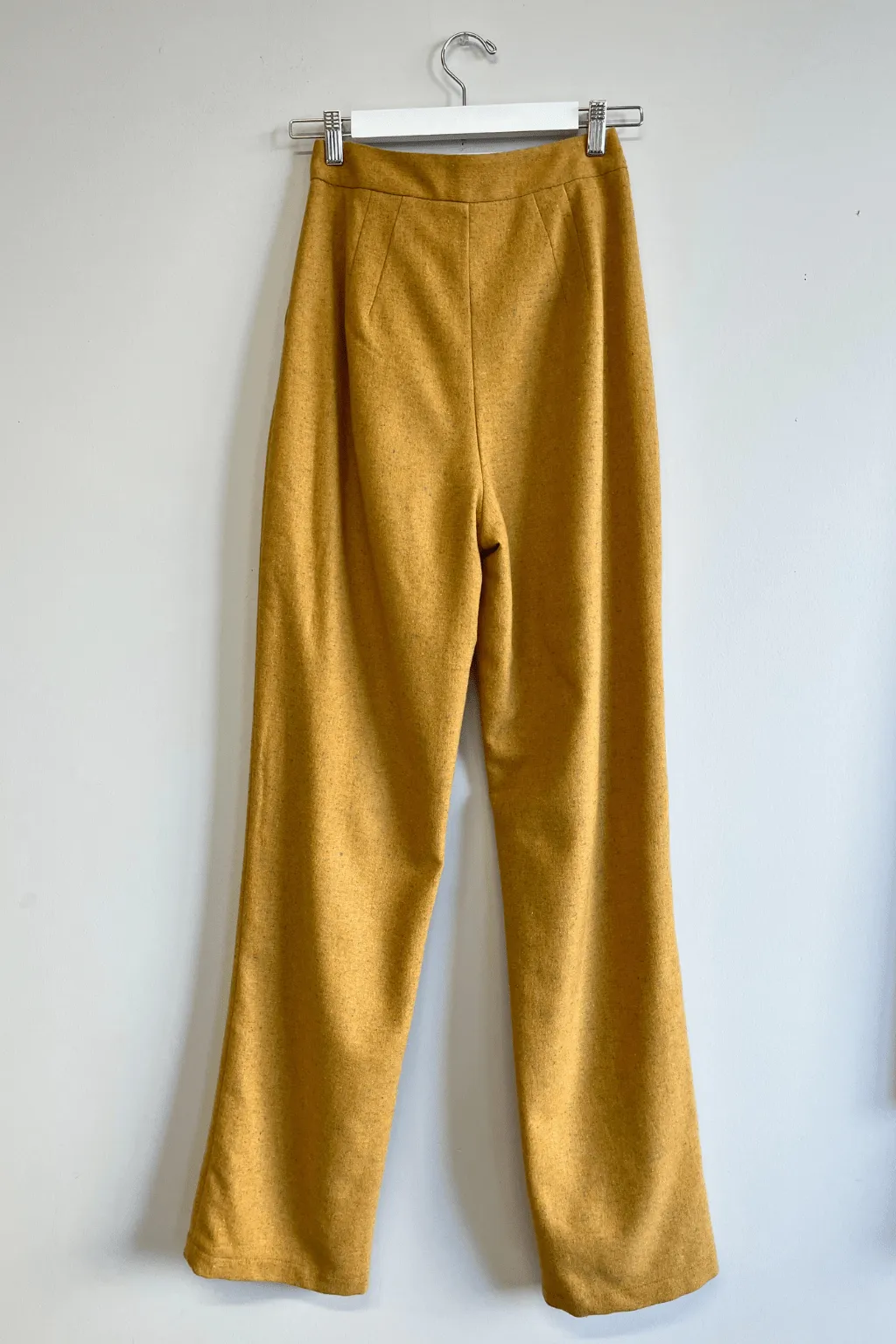 Sample Sabine Pant Yellow Wool sold by Eliza Faulkner product image thumbnail 5
