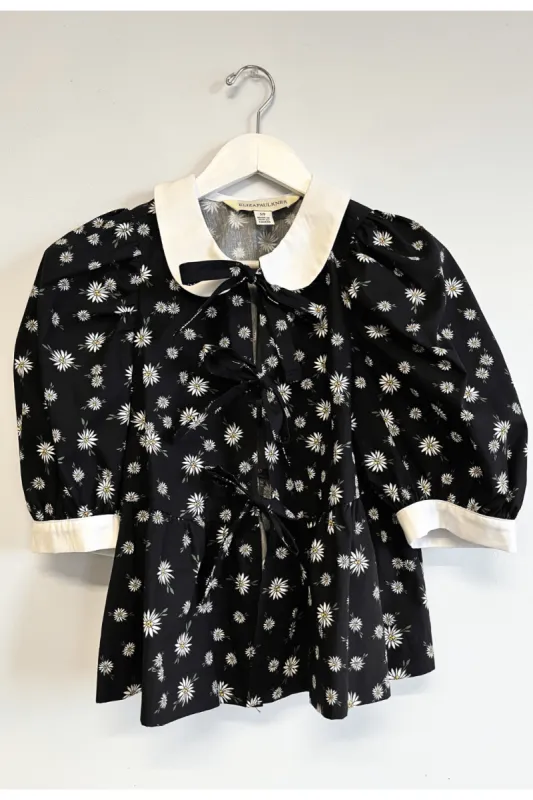 Sample Georgie Blouse Black Cotton sold by Eliza Faulkner