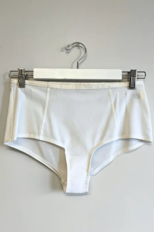 Sample Gemma Pantie White Mesh sold by Eliza Faulkner