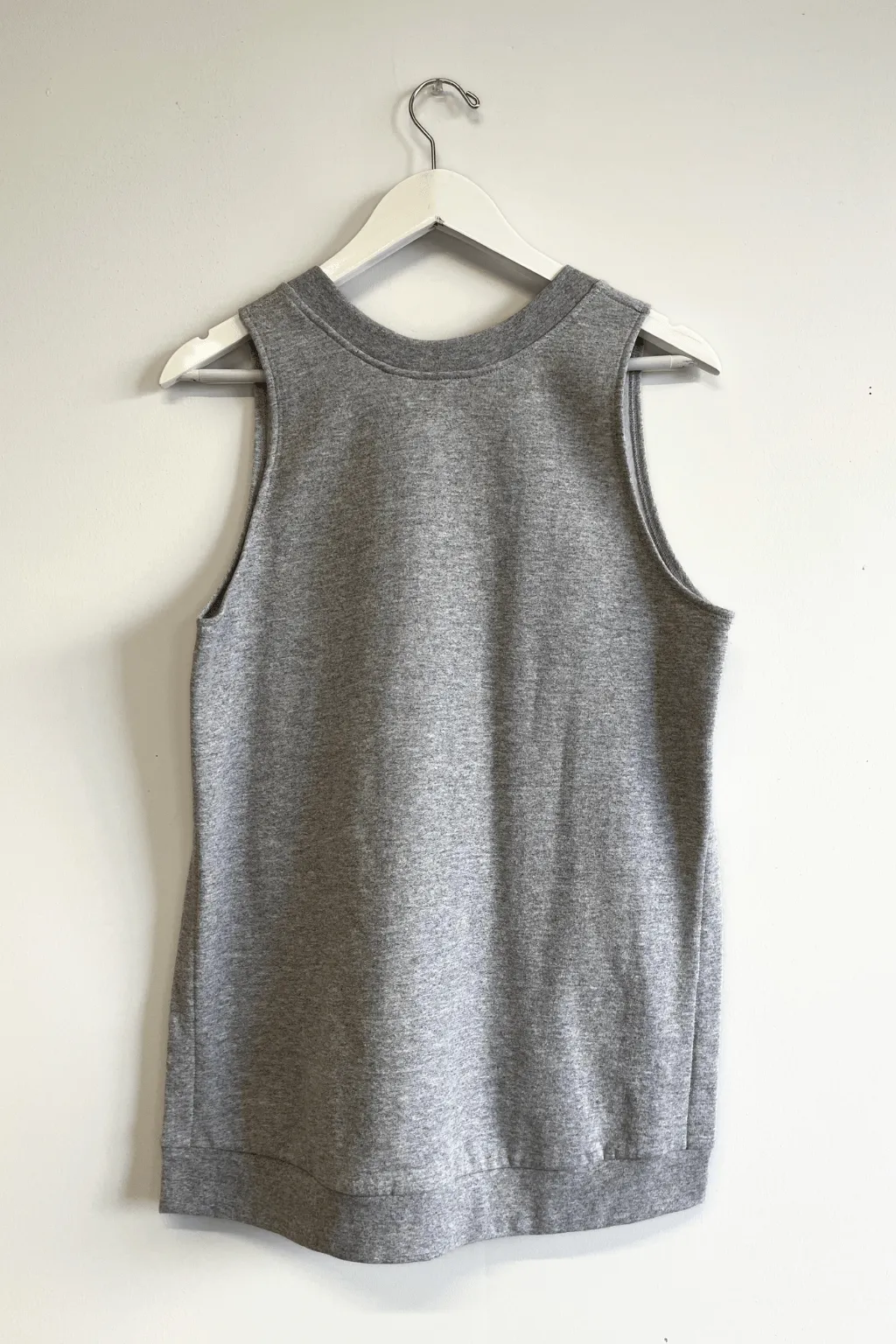 Sample Fleece Vest Top Grey sold by Eliza Faulkner product image thumbnail 4