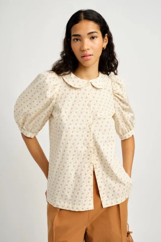 Sample Evie Blouse Butter Yellow sold by Eliza Faulkner