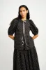 Sample Evie Blouse Black Flower Print sold by Eliza Faulkner