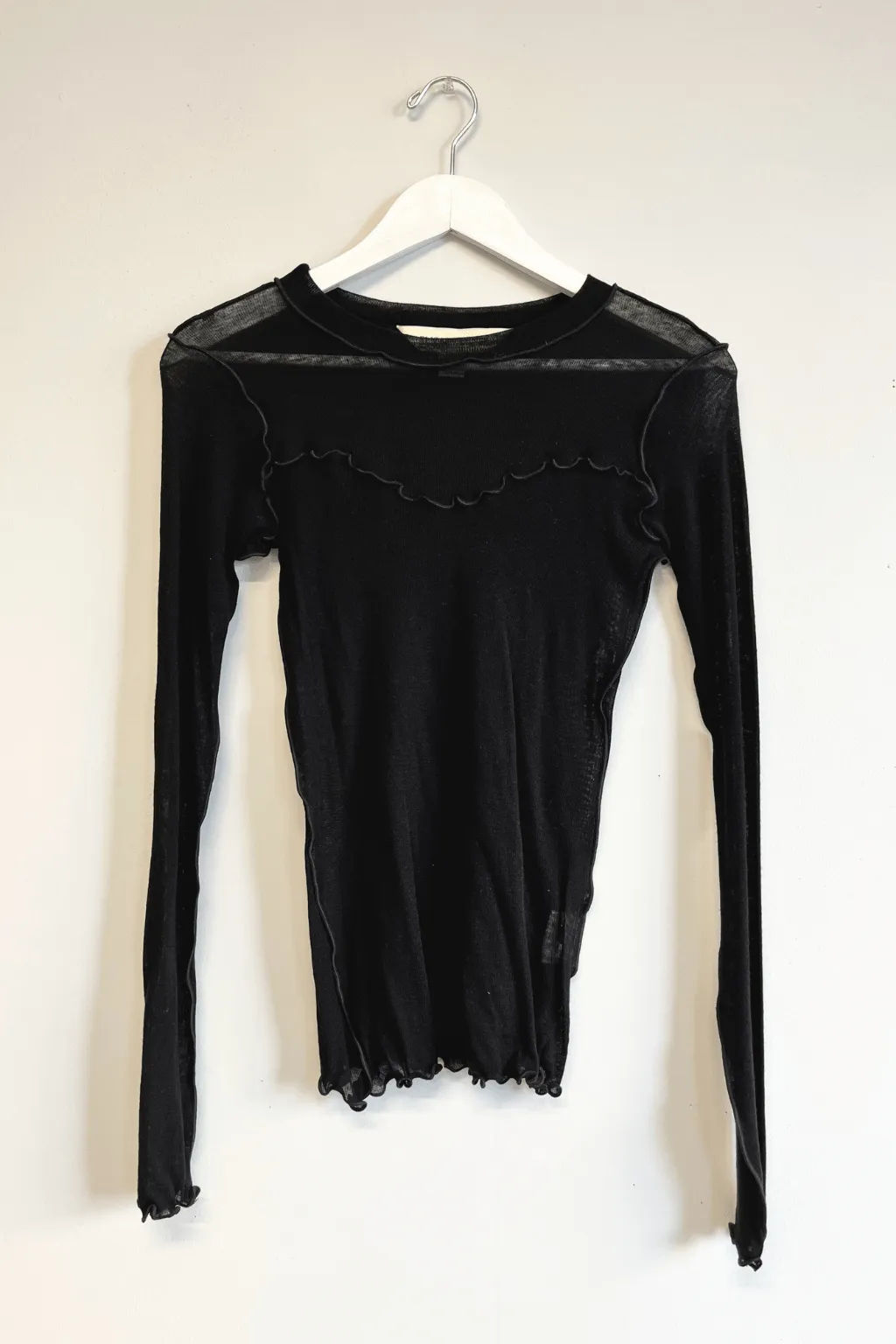 Sample Delia Shirt Black sold by Eliza Faulkner