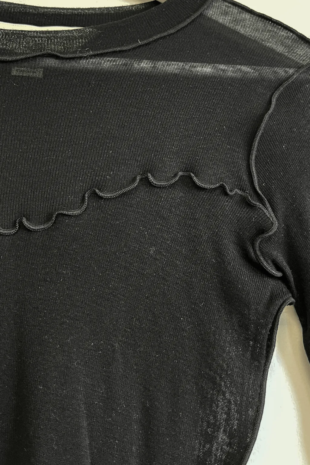 Sample Delia Shirt Black sold by Eliza Faulkner product image thumbnail 3