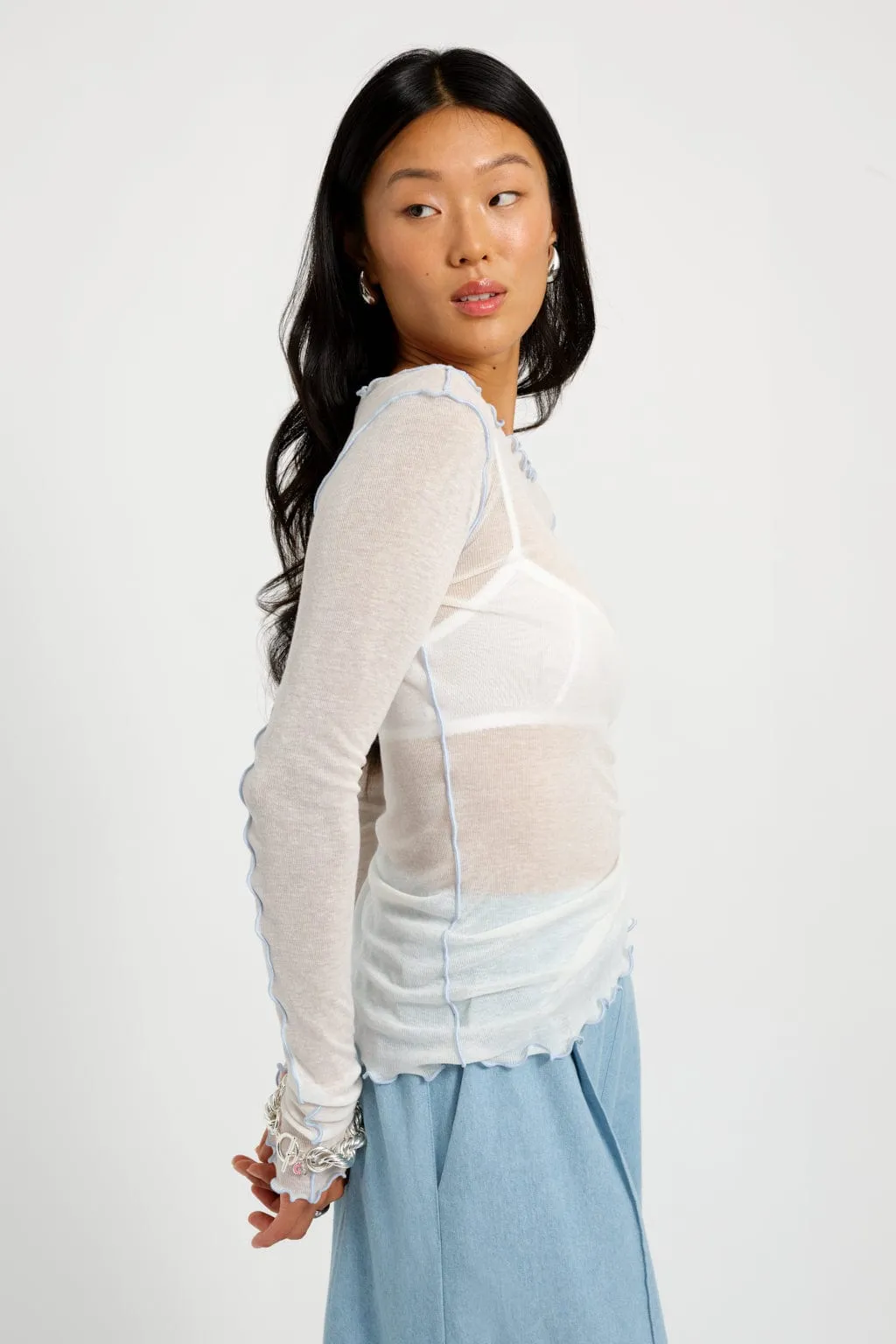 Jess Top White sold by Eliza Faulkner product image thumbnail 2