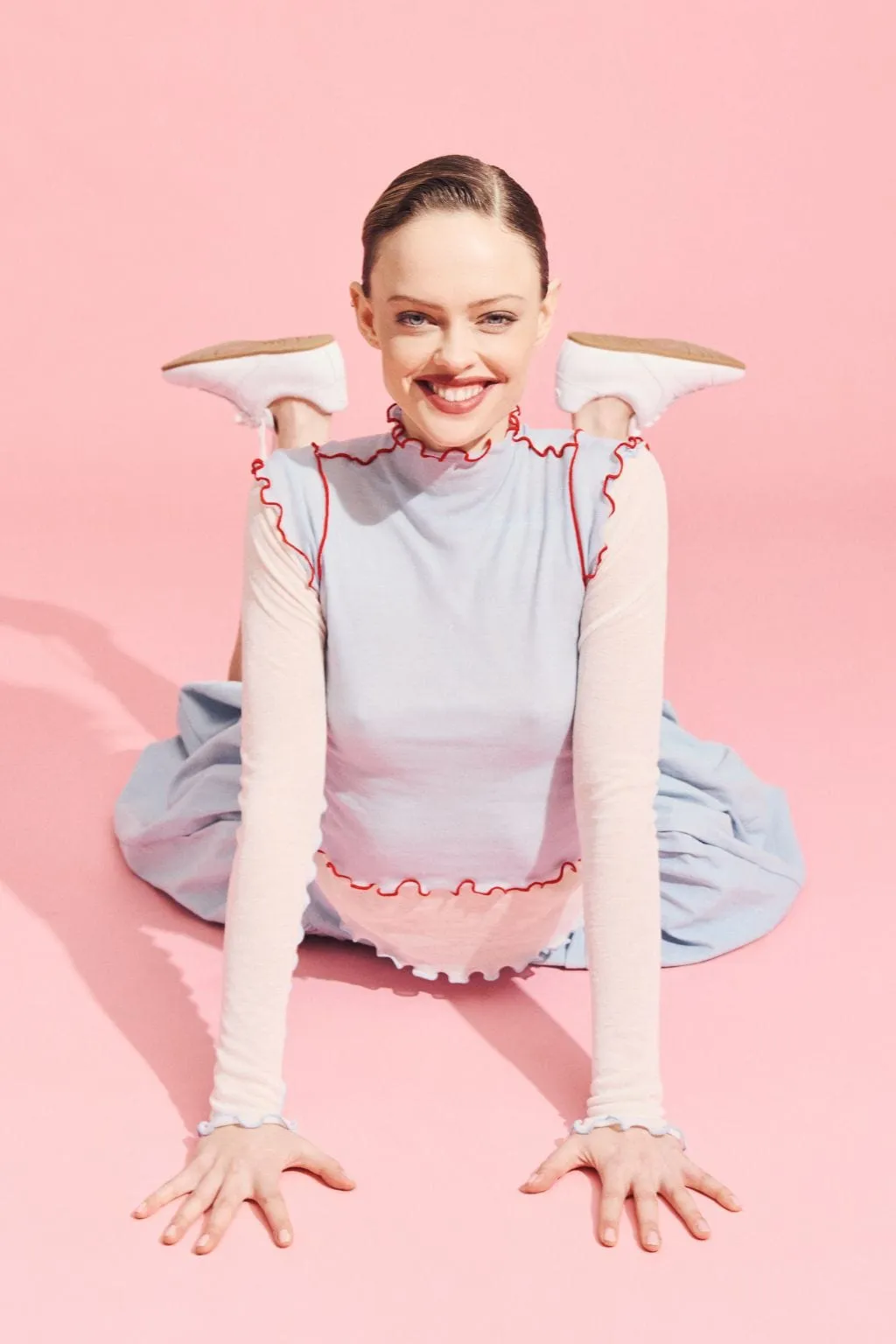 Candice Top Icey Blue sold by Eliza Faulkner product image thumbnail 3