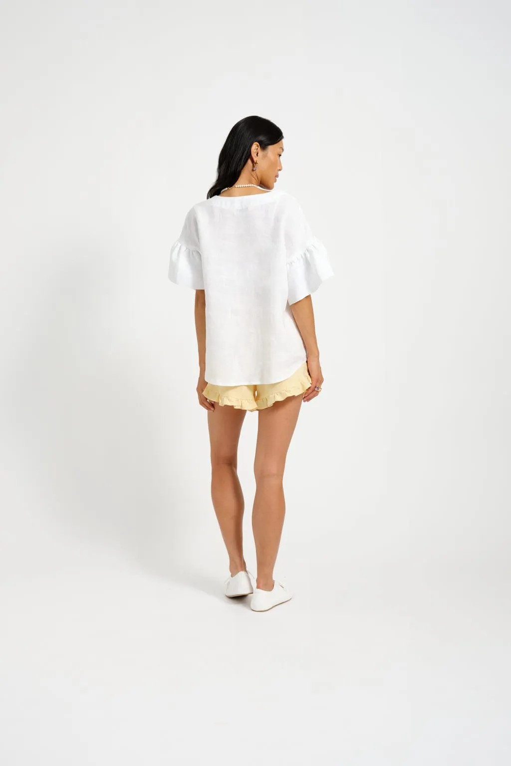 Dottie Blouse White sold by Eliza Faulkner product image thumbnail 3