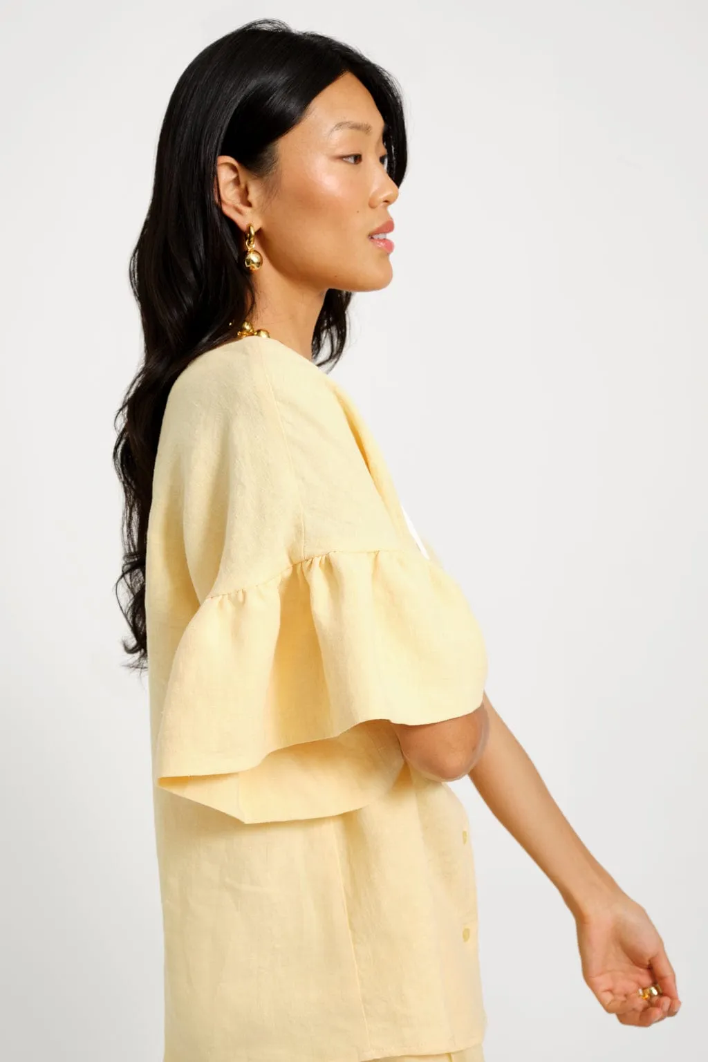 Dottie Blouse Yellow sold by Eliza Faulkner product image thumbnail 2