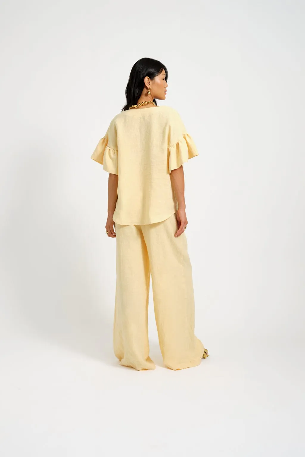 Dottie Blouse Yellow sold by Eliza Faulkner product image thumbnail 4