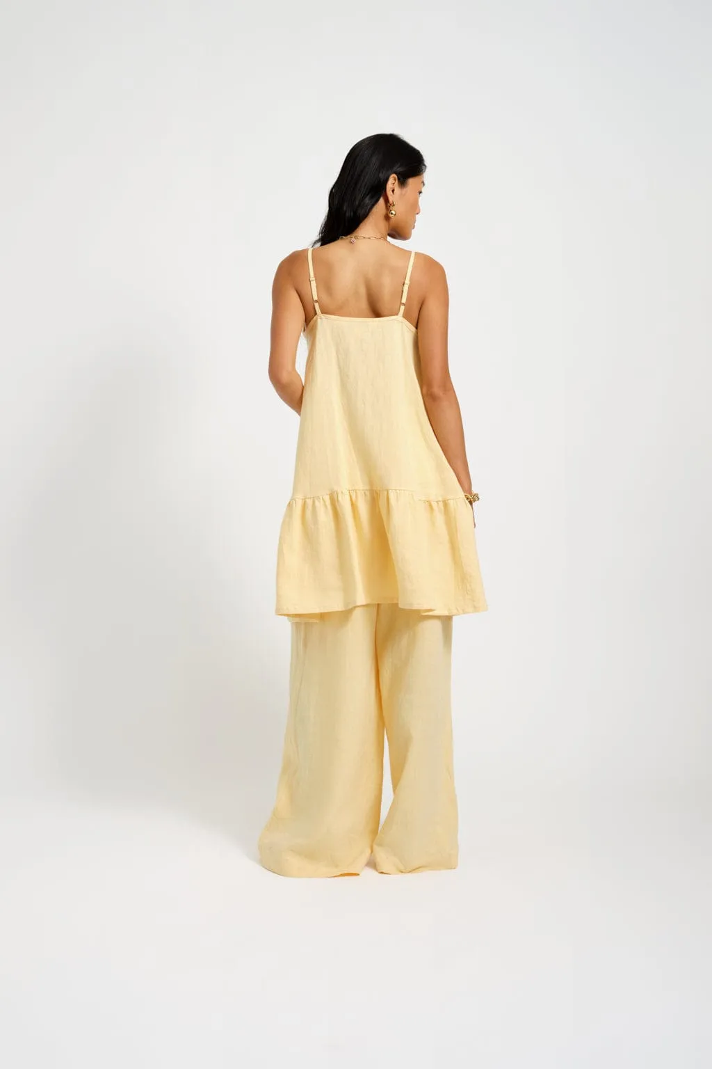 Kaia Dress Butter Yellow sold by Eliza Faulkner product image thumbnail 2