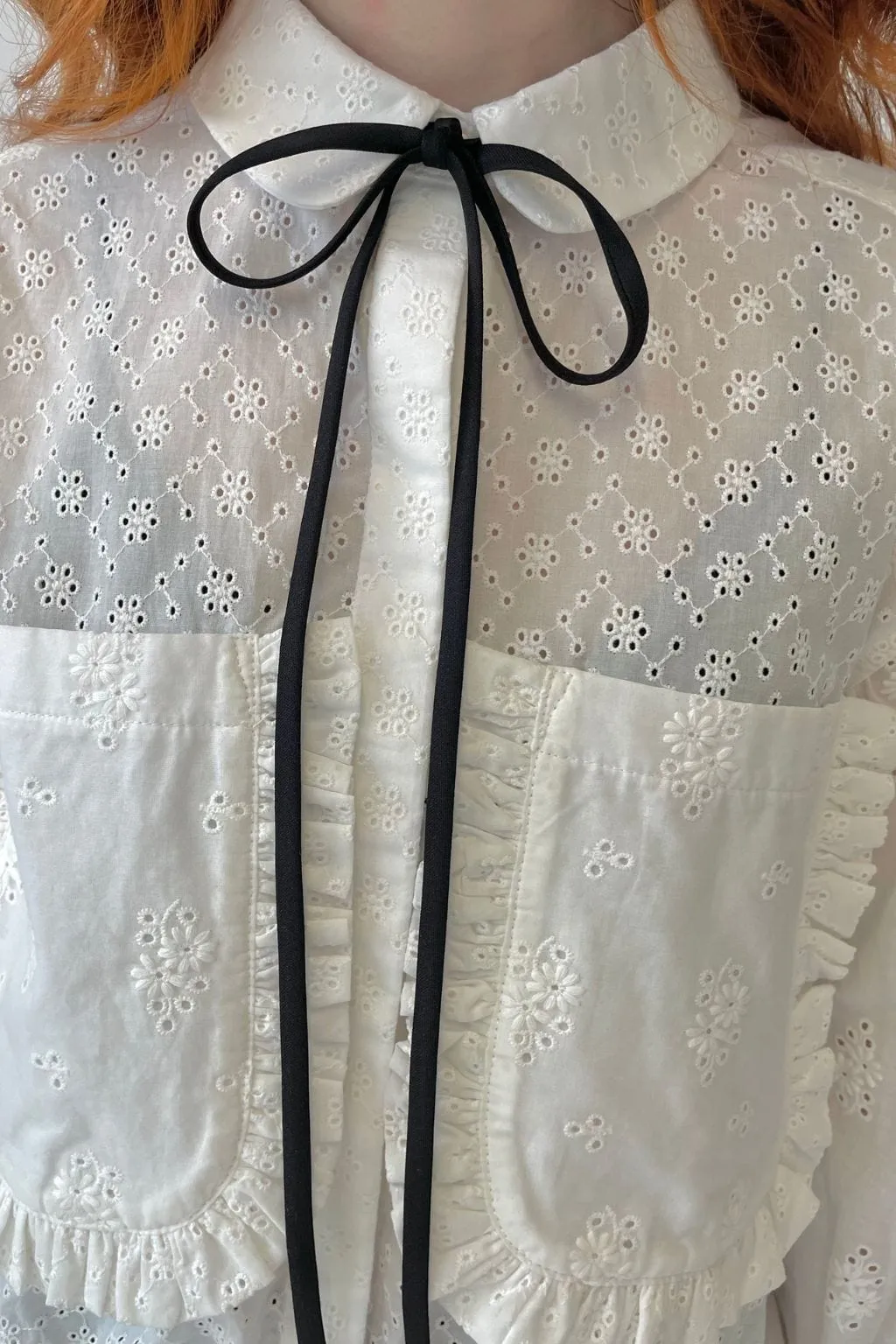 Bow-tie Spaghetti Strap Black Velvet sold by Eliza Faulkner product image thumbnail 2