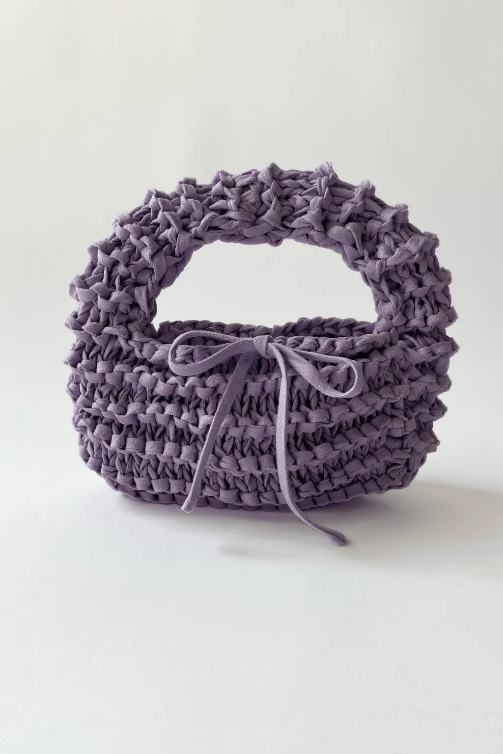 Crochet Bag Lilac sold by Eliza Faulkner