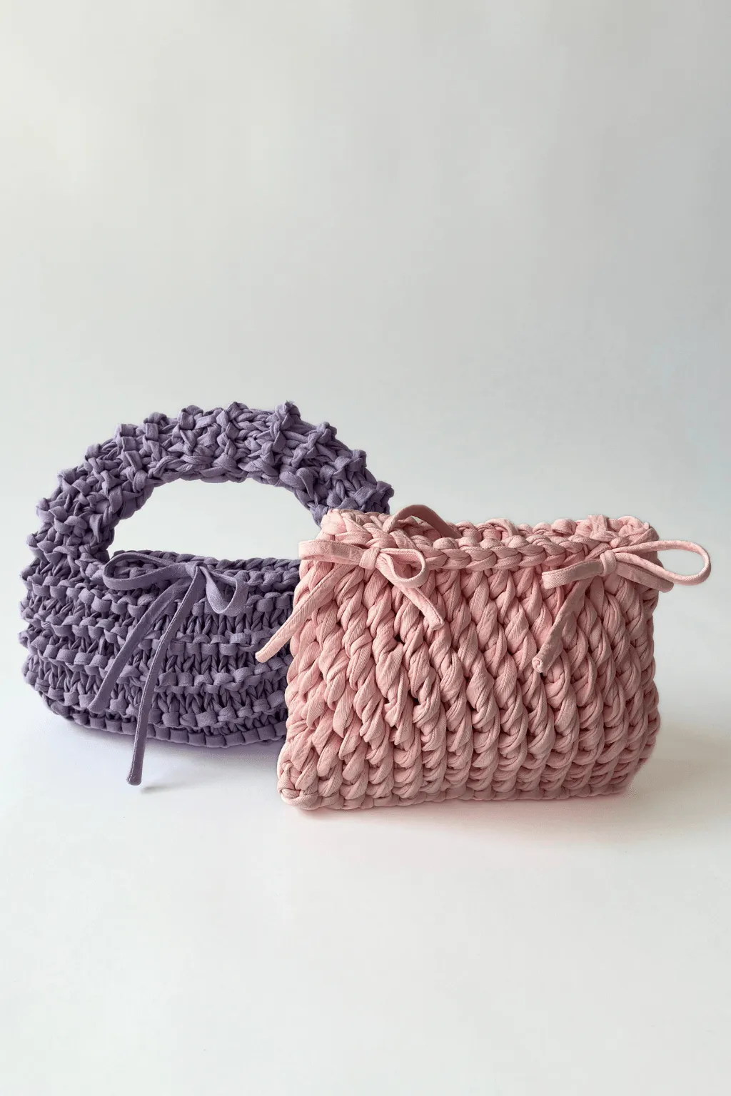 Crochet Bag Lilac sold by Eliza Faulkner product image thumbnail 2