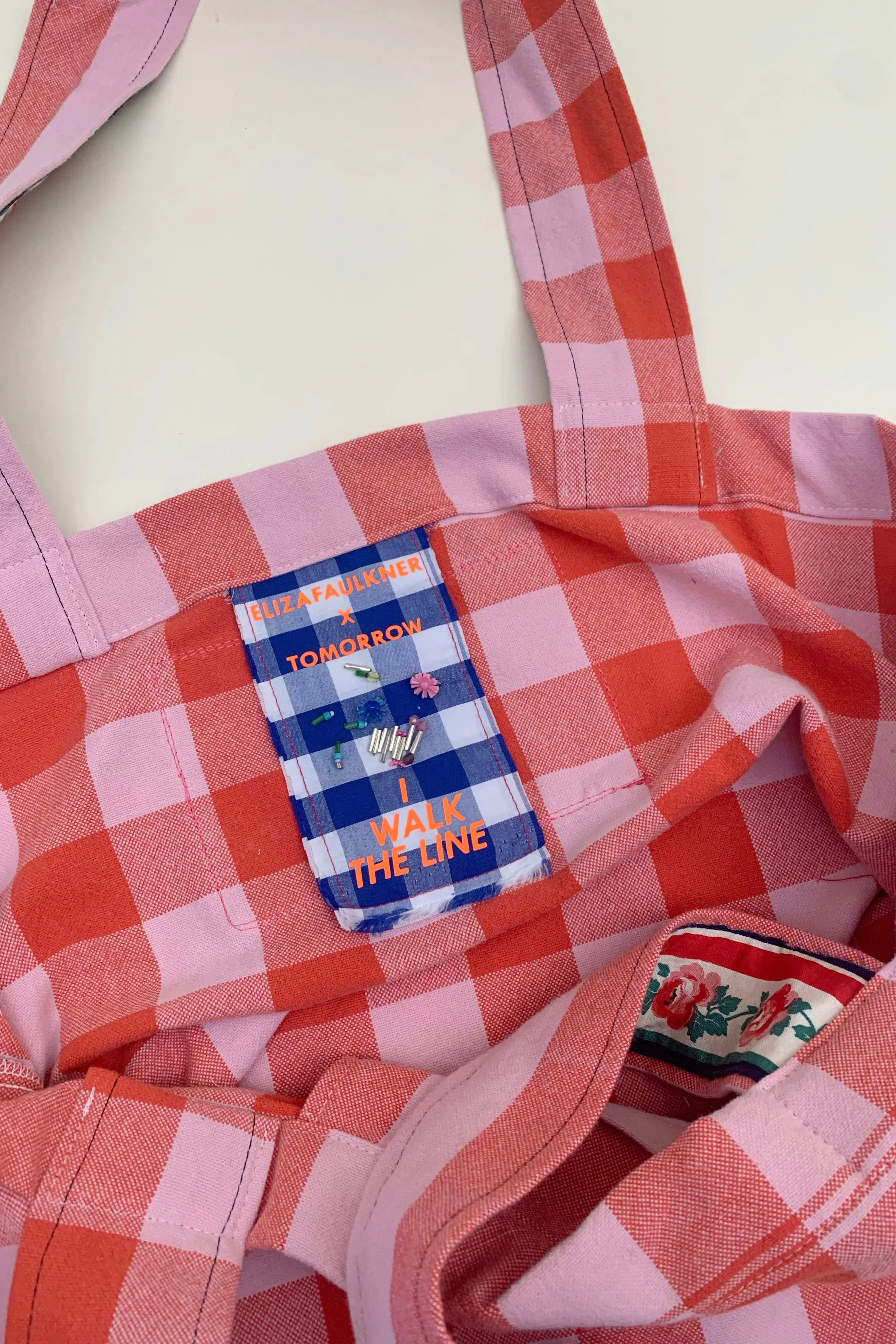 I WALK THE LINE ALLOxEF BAG COLLAB sold by Eliza Faulkner product image thumbnail 2