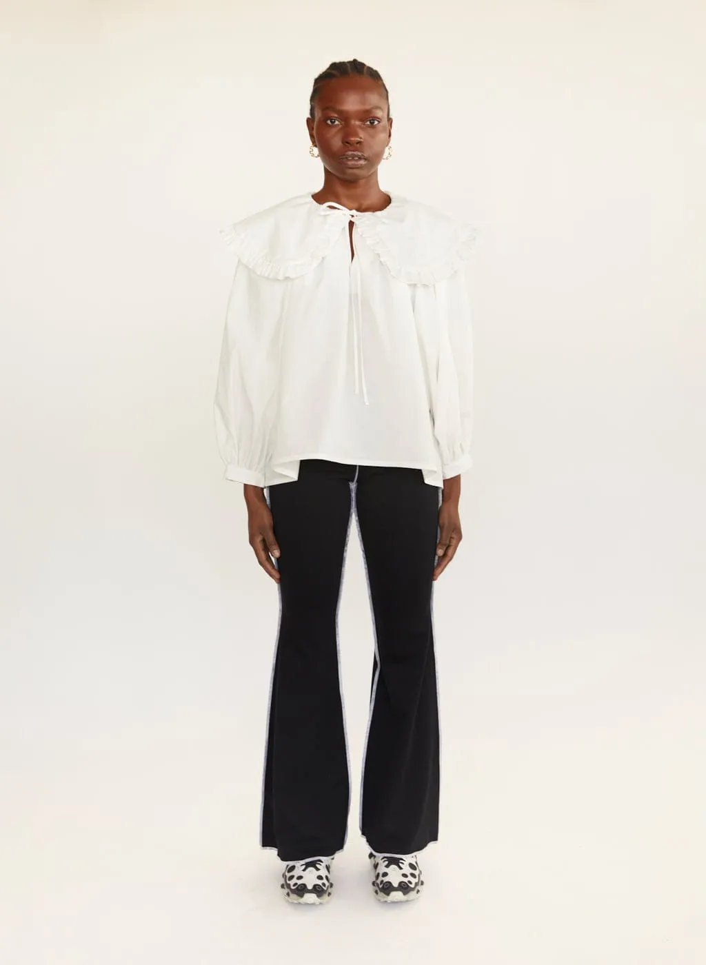 Sample Sawyer Top White Cotton sold by Eliza Faulkner