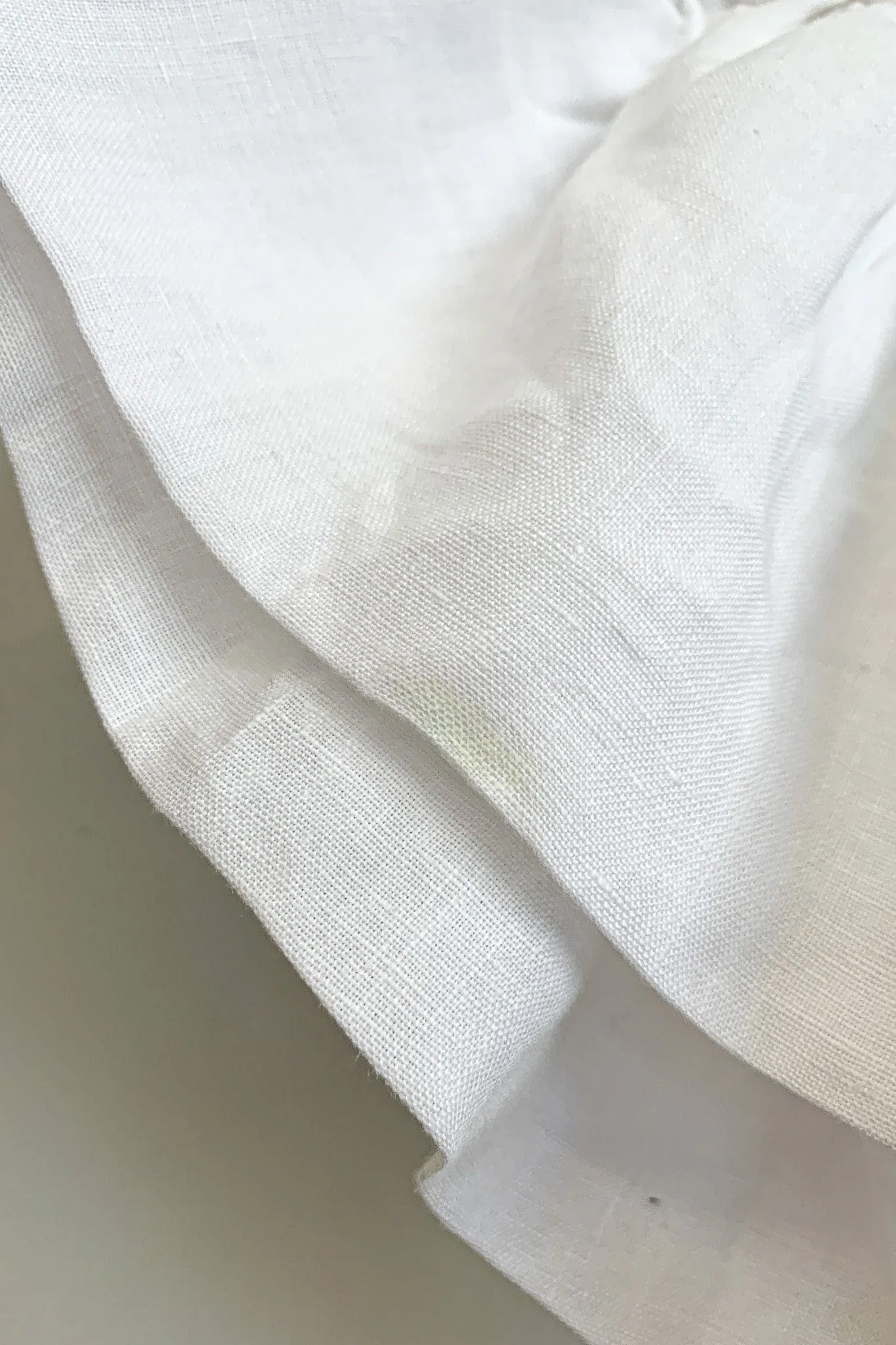 Imperfect Dottie Blouse White Linen sold by Eliza Faulkner product image thumbnail 3