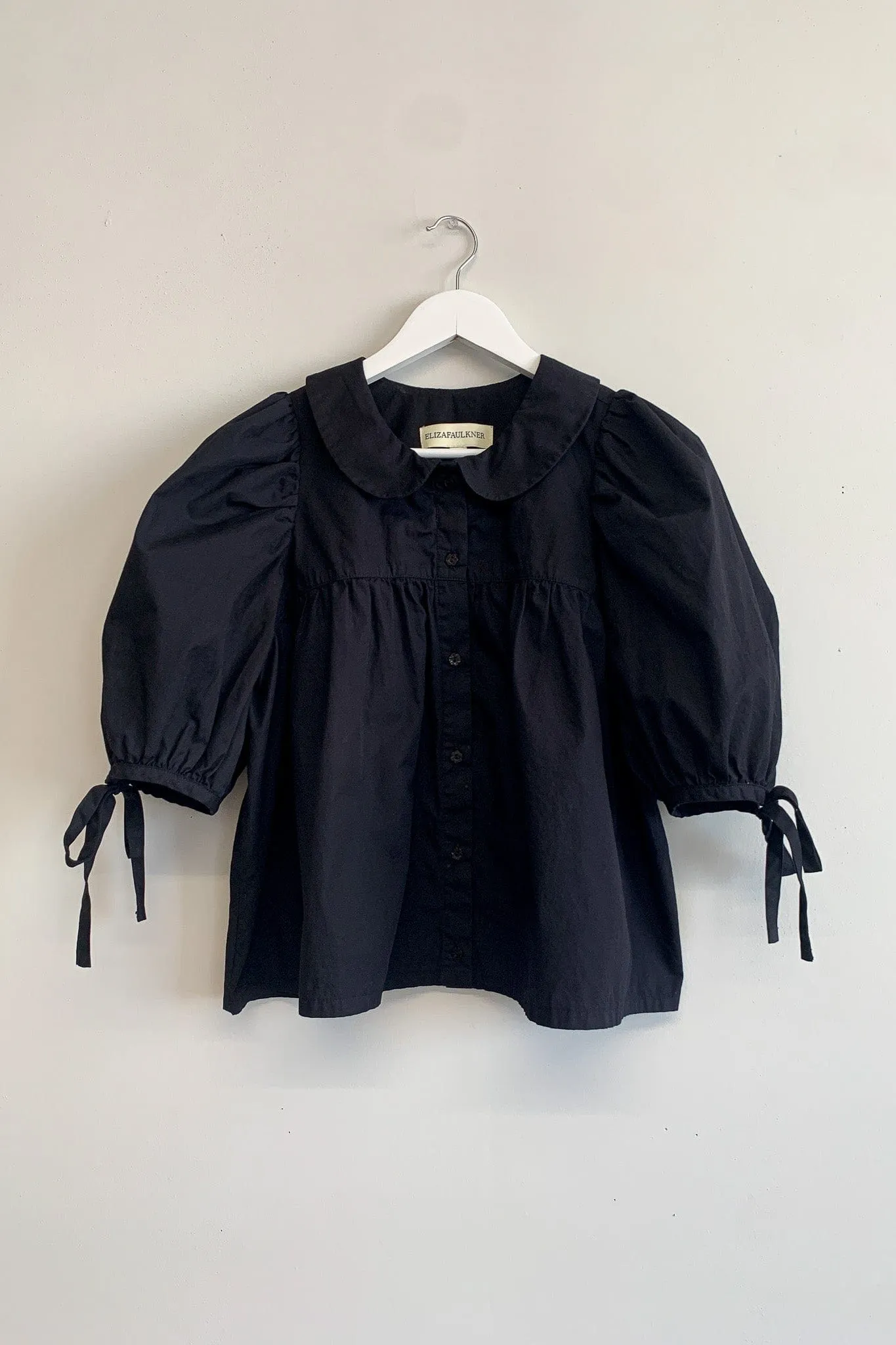 Sample Black Cropped Blouse sold by Eliza Faulkner