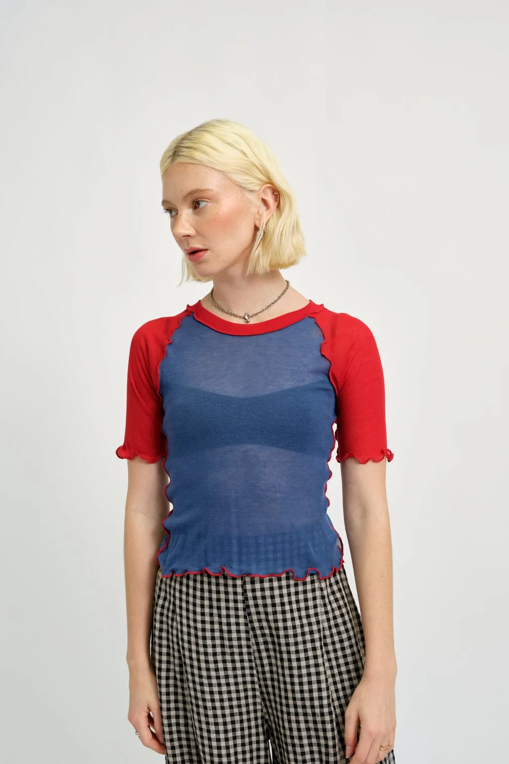 Secondhand Ruth Tee Red and Blue sold by Eliza Faulkner product image thumbnail 3