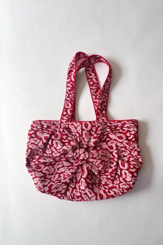 Sample Pink and Red Leopard Everyday Bag sold by Eliza Faulkner