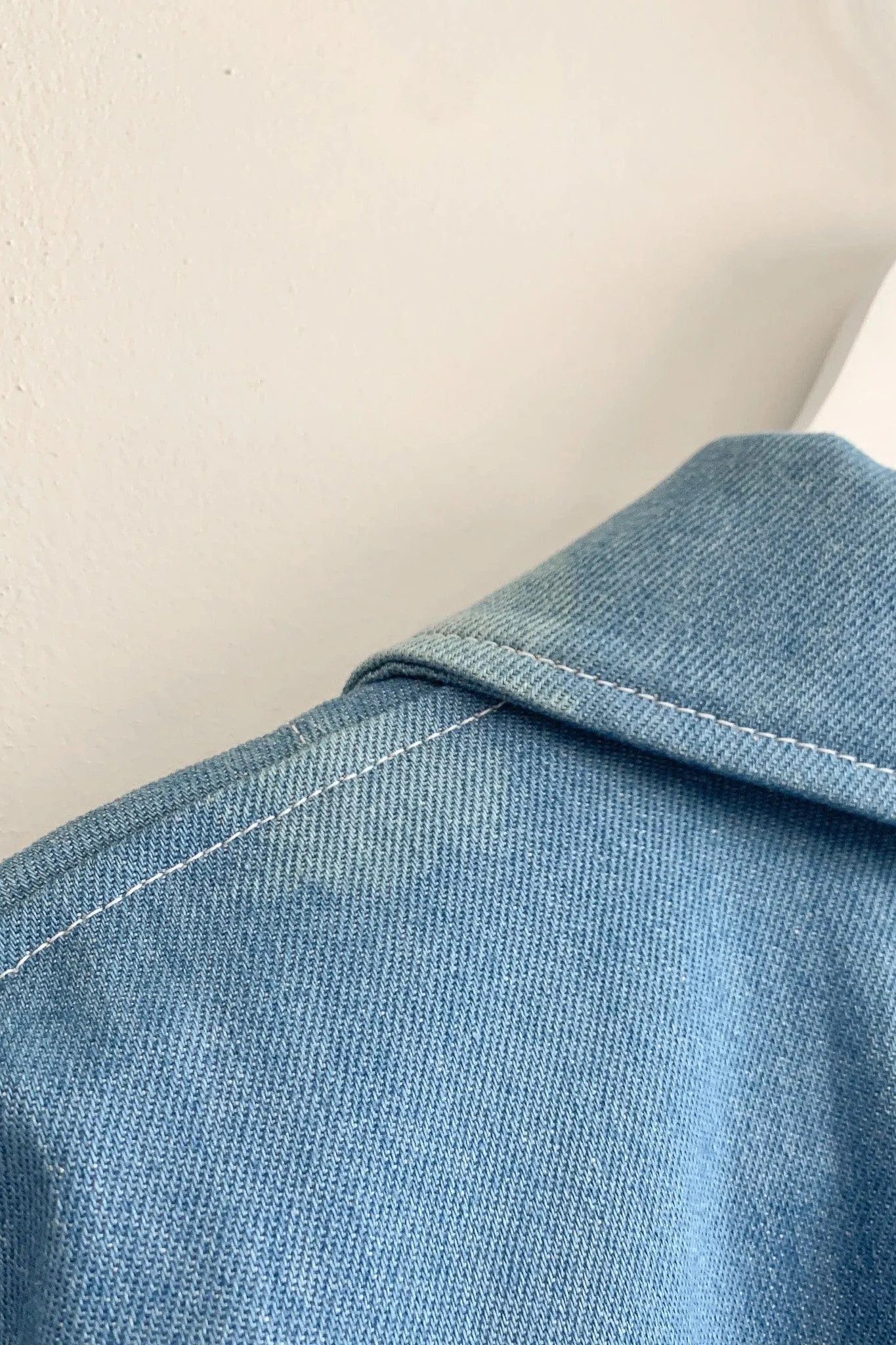 Imperfect Work Jacket Blue Denim sold by Eliza Faulkner product image thumbnail 4