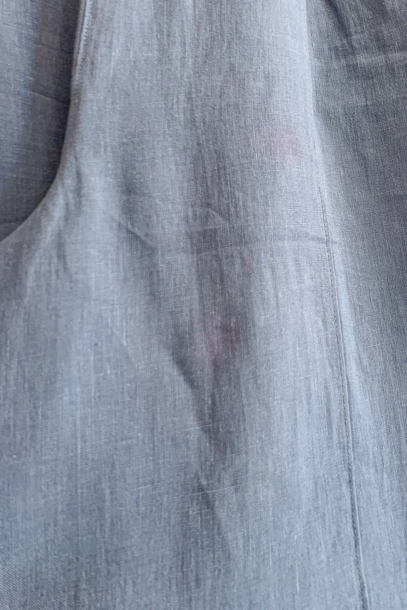 Sample Romy Pant Storm Blue Linen sold by Eliza Faulkner product image thumbnail 2