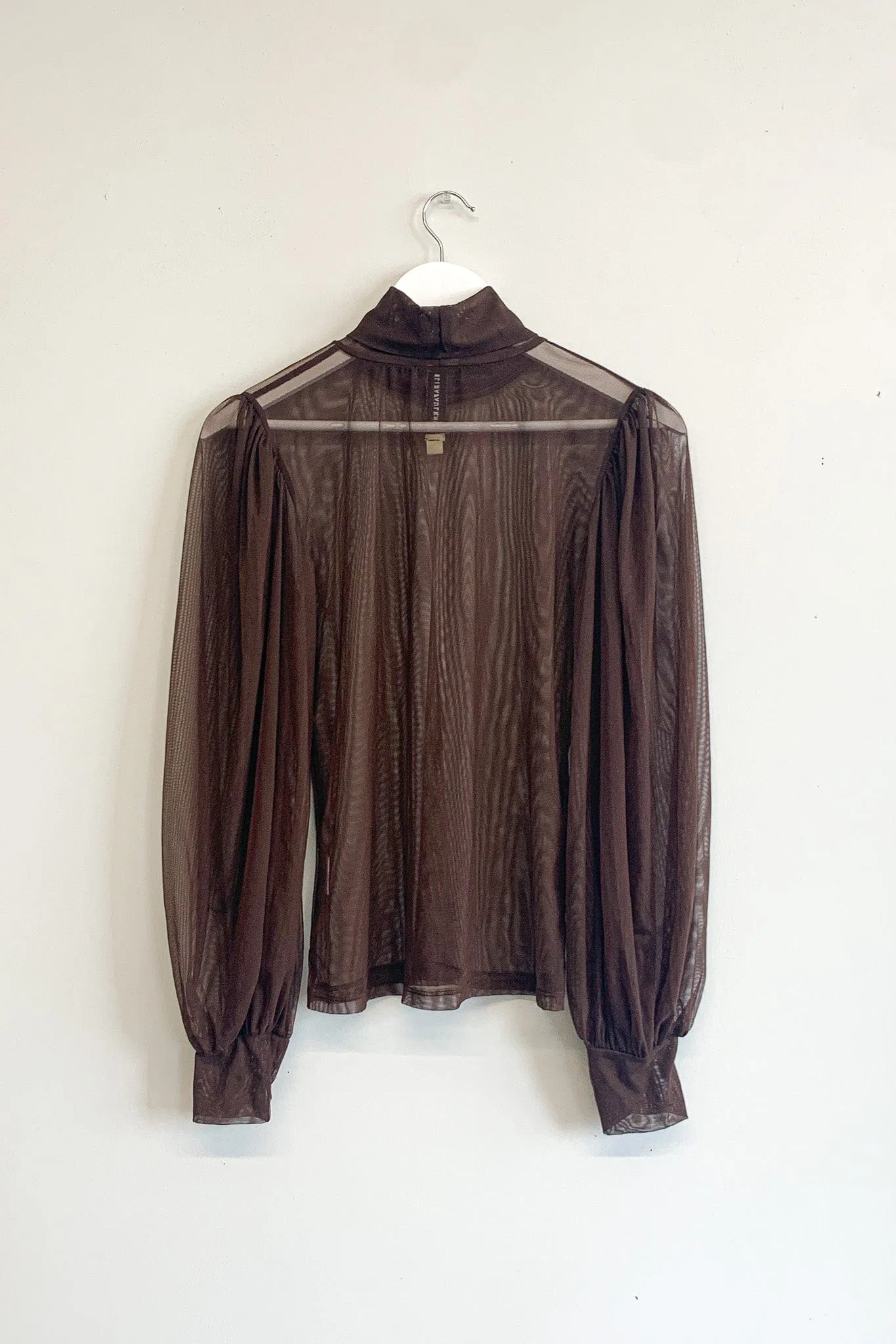 Secondhand Dolly Turtleneck Brown Mesh sold by Eliza Faulkner product image thumbnail 2