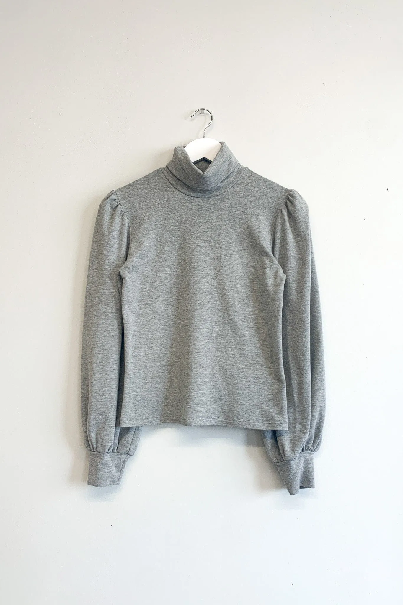 Pre-loved Dolly Turtleneck Grey Fleece - Size XS-S sold by Eliza Faulkner