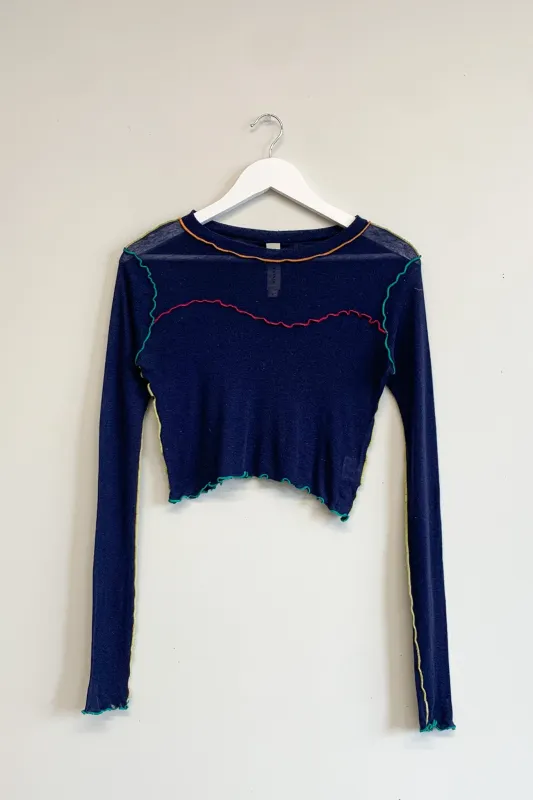 Secondhand Bella Tee Navy made by Eliza Faulkner