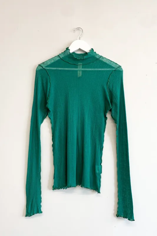 Secondhand Jane Turtleneck Green sold by Eliza Faulkner