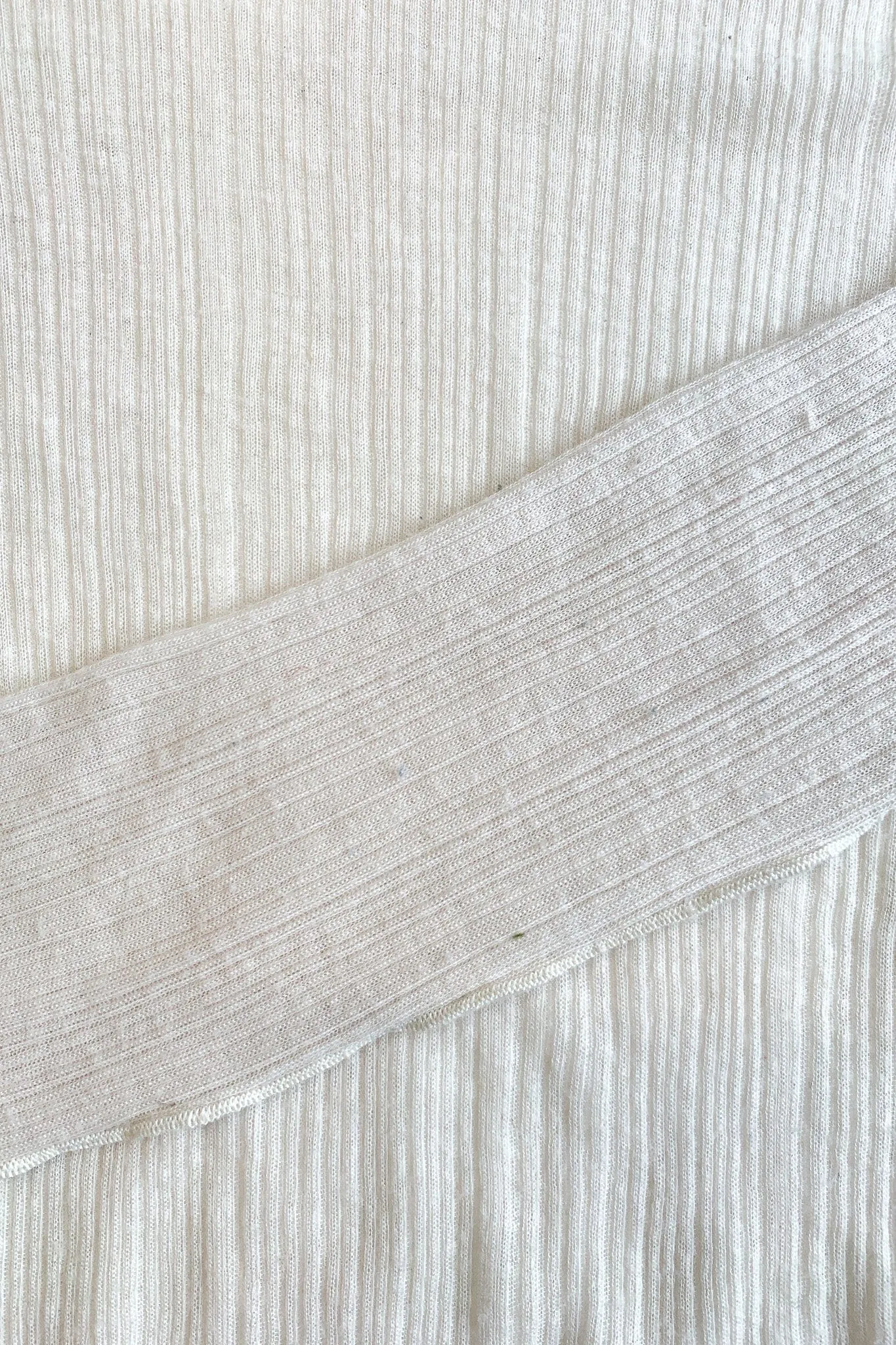 Secondhand Rib Tee Longsleeve White sold by Eliza Faulkner product image thumbnail 4