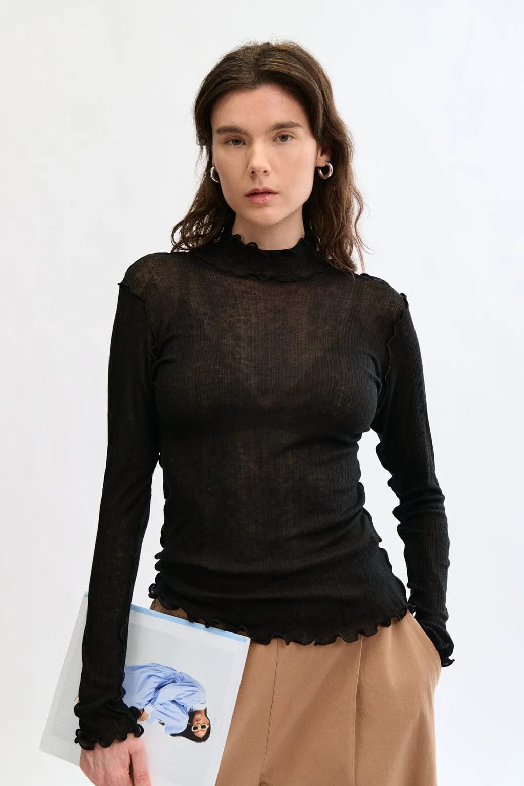 Jane Top Black sold by Eliza Faulkner