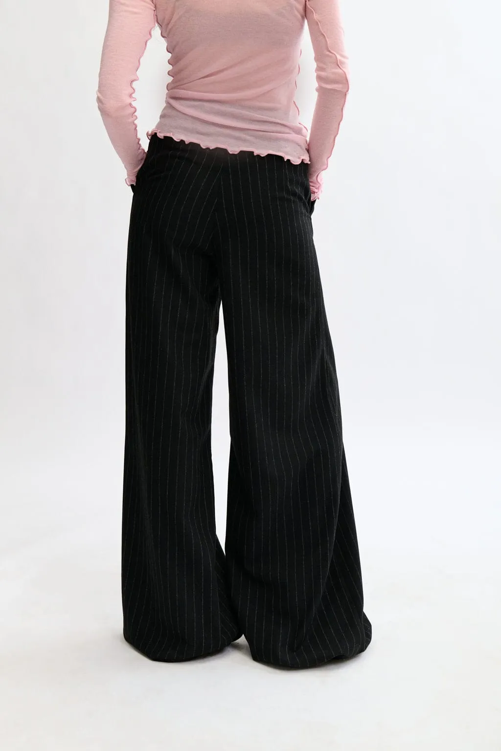 Lavoy Pant Black Pinstripe sold by Eliza Faulkner product image thumbnail 2