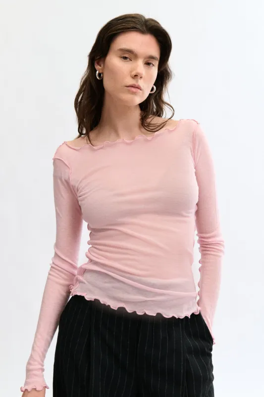 Jess Top Pink sold by Eliza Faulkner